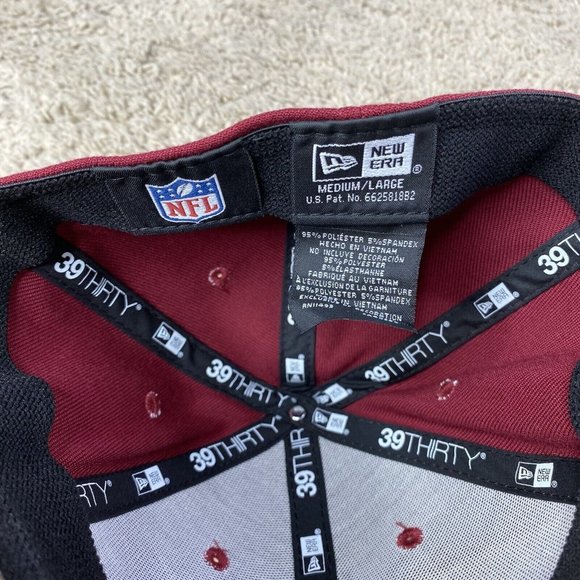 Washington Football Team New Era Hat Sharktooth 39Thirty Surge Flex Fit M/L -NWT - Picture 5 of 7